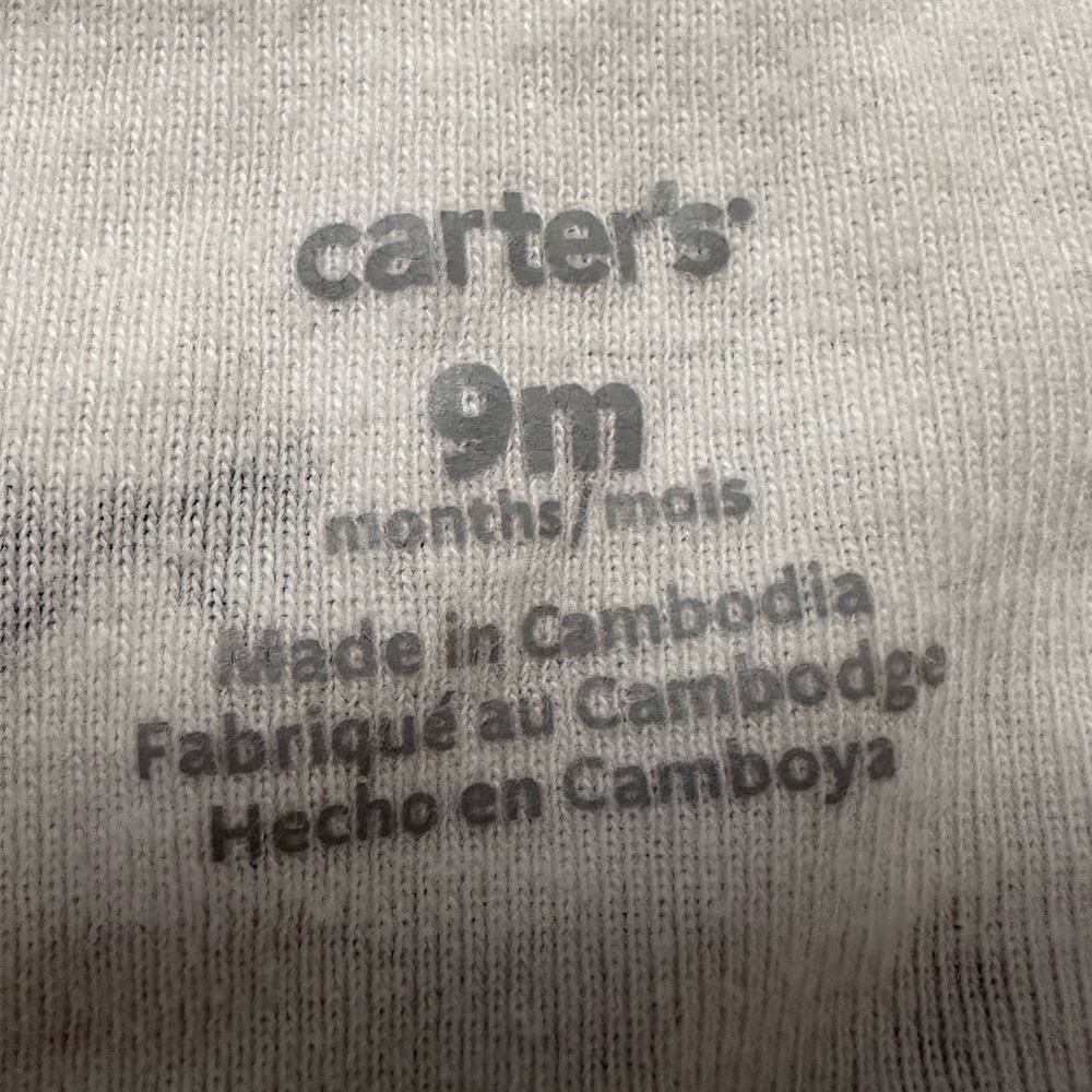 Baby Girl Bodysuit Bundle 6pc Carter’s Huggies 9 Months - Picture 7 of 13